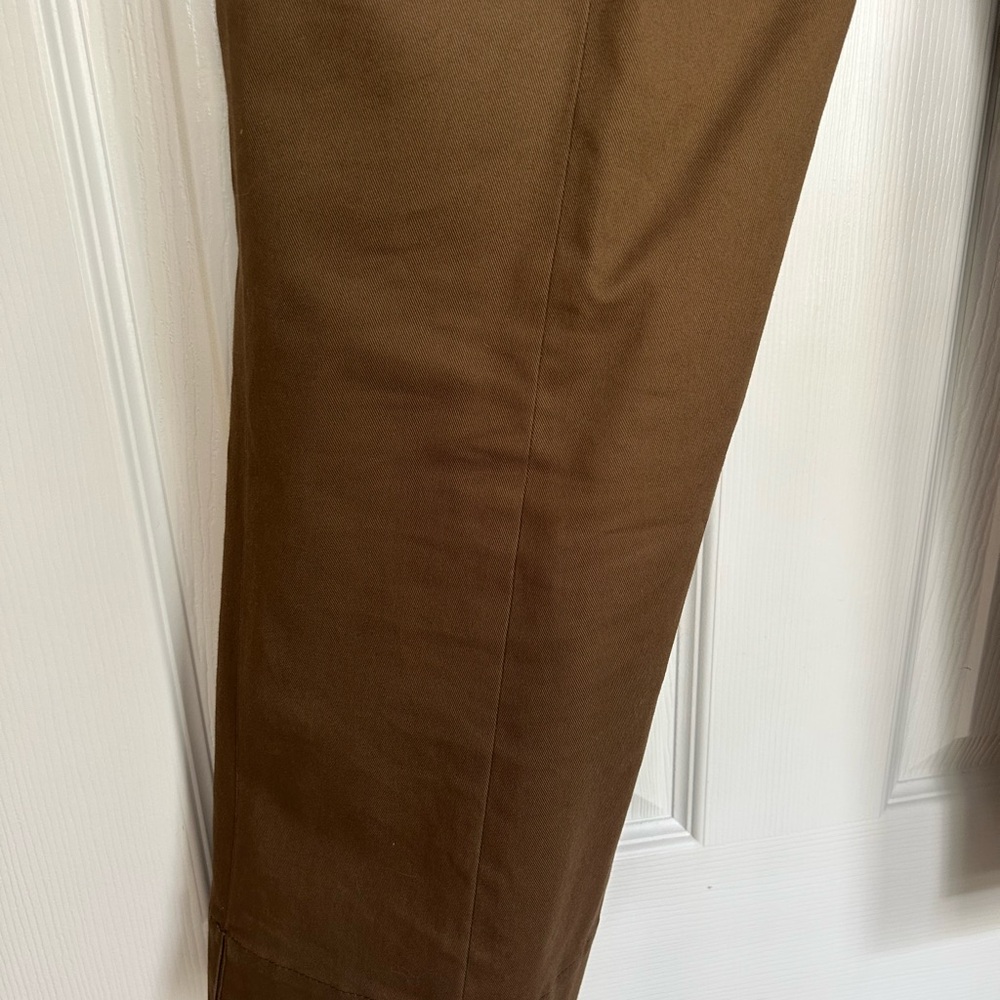 Prada Cotton Stretch Straight Leg Pant Size 48 Italy 12 US - Picture 3 of 13